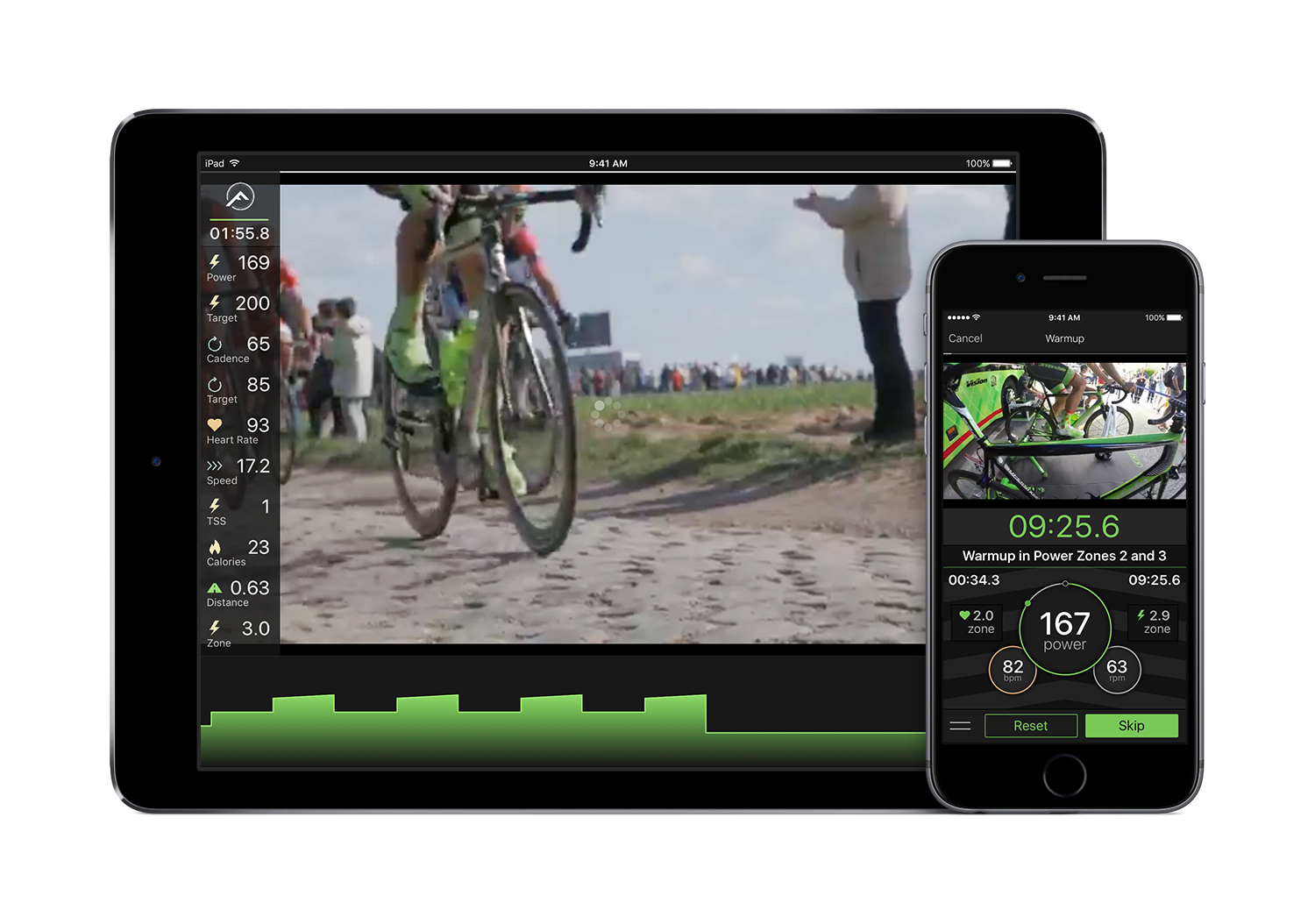 updates power training app with videos and training plans